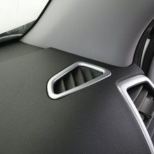 Для Hyundai Tucson 2016 2017 2018 Хромированная передняя панель вентиляционное отверстие на выходе крышка рамка для украшения формования объемного стайлинга автомобиля 2024 - купить недорого