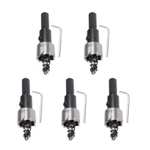 17mm HSS Drill Bit Hole Saw for Stainless Steel Metal Alloy Wood 5 Pcs 2024 - buy cheap