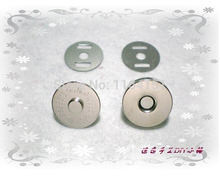 Juego de 30 broches magnéticos de 14mm, cierre de botón de Metal para bolso, accesorios de monedero para manualidades 2024 - compra barato