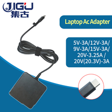 JIGU 5V 9V 12V3A 15V3A 20V3.25A 20V3A Multiple output Adapter for Smart phones, tablets, laptops, handheld games type-c devices 2024 - buy cheap