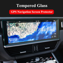 Tempered Glass GPS Navigation Screen Protector For Porsche Cayenne 2018-2021 Car accesories interior Car decoration 2024 - buy cheap