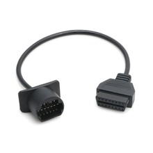 Conector do cabo obdii obd2 17 pinos para 16 pinos, adaptador de diagnóstico para mazda c45 2024 - compre barato