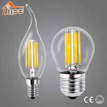 Lámpara LED de luz de filamento E14 lámpara de cristal E27 220V 240V 2W 4W 8W antiguo Retro Vintage Edison bombilla Led 2024 - compra barato