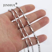 Jin Hui Trendy Silver Necklaces width length 50cm fashion variety of options necklace women jewelry choker boyfriend gift 2024 - buy cheap