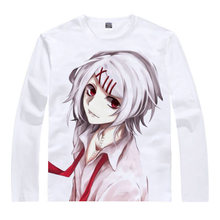 Ken Kaneki T-Shirt Waitress Toka Shirt colorful T shirts Anime Accessories shirt Print Womens Long t-shirts Anime cute t-shirt a 2024 - buy cheap