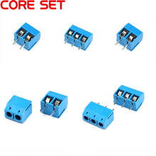 10Pcs/lot KF301-5.0-2P KF301-3P Pitch 5.0mm Straight Pin 2P 3P Pin PCB Screw Terminal Block Connector 2024 - buy cheap