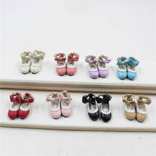Blyth sapatos de boneca com laço de três cores diferentes pode ser escolha bonito neo 1/6 bjd 2024 - compre barato
