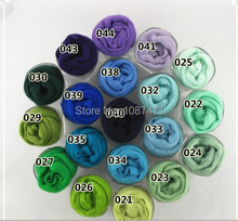 Conjunto de accesorios de fieltro de lana para estado (100g por paquete) Color opcional envío gratis 2024 - compra barato