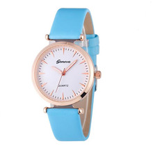 Genebra moda feminina diamante analógico couro quartzo relógio de pulso relógios moda casual aço inoxidável relógios a40 2024 - compre barato