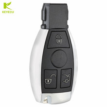 KEYECU Замена дистанционный ключ-брелок от машины 433 МГц BGA Замена NEC Чип для Mercedes-Benz A E S G CLK SLK ML классы после 2000 2024 - купить недорого