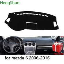 For mazda 6 2004 2005 2006 2007 2008-2016 Car Styling Dash Mat Dashmat Dashboard Sticker Cover Sun Shade Dash Board Cover Carpet 2024 - buy cheap