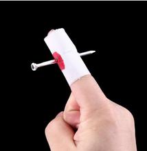 Fake Nail through Finger Bloody Prank Joke Toy Trick Magic Props Scary Halloween Party April Fool's Day Toy Fun Toys 2024 - buy cheap