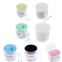 200Pcs/Set Dual Head Cotton Swabs Buds Wood Stems Cosmetic Tools Ears Swabs Makeup Tool 2024 - buy cheap