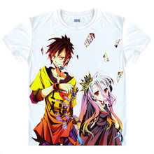 No Game No Life T-Shirt Kurami Zell Shirt fashionable t shirts Anime Cosplay t-shirt t-shirts boy lolita anime cosplay t-shirt a 2024 - buy cheap