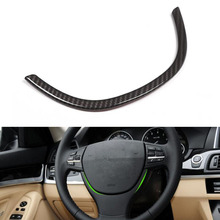 Ajuste para BMW 5 Series 2011-2015, volante de coche, tiras de decoración en forma de U, embellecedor de estilo Interior, piezas de coche, accesorios ABS 2024 - compra barato