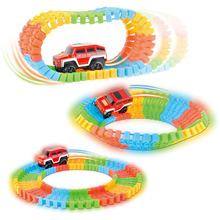 Diecast DIY Puzzle  Toy Roller Coaster Track Electronics Toy Car Rail Car Toy for Children Random Color New Packing 2024 - buy cheap