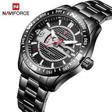 NAVIFORCE New Top Brand Men Watches Men's Full Steel Waterproof Casual Quartz Date Clock Male Wrist watch relogio masculino 2024 - buy cheap