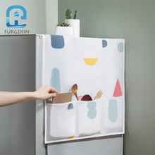 FURGERIN Refrigerator Cover for Washing Machine cover waterproof refrigerator organizer Storage Dust Proof Bag Household Items 2024 - buy cheap