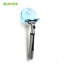 Rljlife-suporte de escova de dentes para barbeador, ventosa de parede, banheiro, kcozinha, organizador, rack 2024 - compre barato