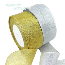 (25 yards/lot) 40mm polyester organza ribbons Christmas packaging ribbon high-grade quality squares ribbon 2024 - buy cheap