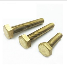 M6X12mm 20pcs/lot  DIN933 Solid Brass Hex Bolt All Sizes in Stock Free shipping 2024 - buy cheap