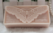 wholesale!!1pcs Butterfly (zx59) Silicone Handmade Soap Mold Crafts DIY Mould 2024 - buy cheap