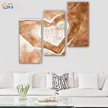 Thick 3 Panels Loving Heart Picture Hand painted Modern Abstract Oil Painting on Canvas Wall Art Gift Home Decor No Framed J019 2024 - buy cheap