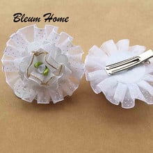 Bleum Home 2pcs girls present Children New Hair Clips Cute Flowers Princess Safety Barrettes Clip Little Gifts Kids flower 2024 - buy cheap