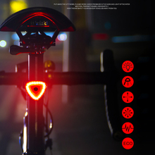 Walkefire интеллектуальный датчик велосипедные задние фонари умные тормозные огни USB зарядка задний фонарь сплав дорожный велосипед MTB задний фонарь 2024 - купить недорого