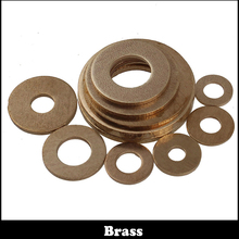 M3 M3x6x0.5 M3*6*0.5 M3x7x0.5 M3*7*0.5 Machine Spacer DIN125 Plain Ring Gasket Flat Brass Washer 2024 - buy cheap