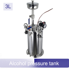 Balde de pressão de álcool com capacidade para 3 litros, recipiente de pressão de distribuição em aço inoxidável 2024 - compre barato
