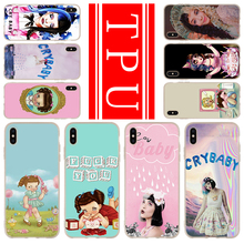 soft TPU case For iPhone 12 Mini 11 Pro XS Max XR X 8 7 6 Plus 5S SE S Cover Melanie Martinez Cry baby 2020 2024 - buy cheap