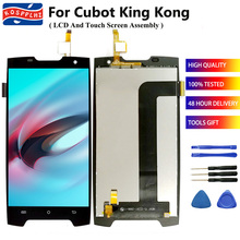 ЖК-дисплей и сенсорный экран для Cubot Kingkong King Kong, дигитайзер в сборе, 100% протестированы, запасные части для мобильных телефонов cubot 2024 - купить недорого