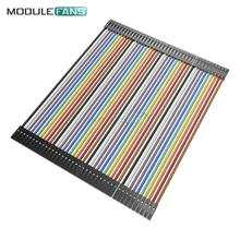 5 x 40PCS Dupont 10CM Female To Female Jumper Wire Ribbon Cable for Arduino 2024 - buy cheap