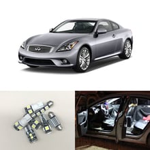 Luz Led blanca para Interior de coche, para Infiniti G37 Coupe 2008-2011, 7 unidades 2024 - compra barato