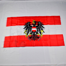 Австрия 90*150 см Флаг австрийского орла 3x5 футов висящий флаг для домашнего декора 2024 - купить недорого