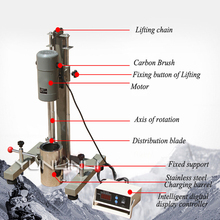 High-speed Disperser Homogenizer Mixer 2~5kg Laboratory Use Dispersing/Homogenizing Machine FS-400D 2024 - buy cheap