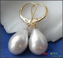 Wholesale  >>WHITE DRIP FRESHWATER CULTURED PEARL DANGLE EARRING 2024 - buy cheap