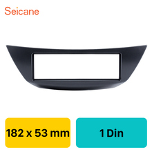 Автомобильная рама Seicane One Din 182*53 мм, устанавливаемая рамка для приборной панели, обшивка панели DVD, панель приборной панели для RENAULT LAGUNA 2024 - купить недорого