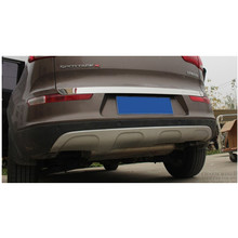 High quality stainless steel Rear Trunk Lid Cover Trim For KIA Sportager 2011-2012 5dr  Car-styling 2024 - buy cheap