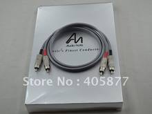2M Hi End audio AN-Vx Solid Core 99.99% Pure Silver RCA Interconnect 2024 - buy cheap