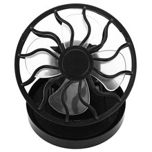 Solar Cooling Fan With Clamp Adjustable Angle Mini Fans For Office Home Durable Super Mute Cooler 2024 - buy cheap