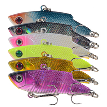 1 pçs iscas de pesca hard wobblers vib isca 5.5cm 9.5g artificial naufrágio isca vib inverno gelo jigging pique iscas carpa peixe enfrentar 2024 - compre barato