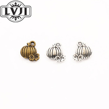 90pcs high quality Charms Halloween Pumpkin Pendant  Zinc Alloy Fit Bracelet Necklace DIY Metal Jewelry Findings 5964 2024 - buy cheap