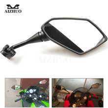 Espelhos retrovisores de motocicleta, acessórios de corrida para moto esportiva para yamaha r6 r3 mt 07 fz6 r1 fz1 r15 mt 09 xj6 ybr 125 mt03 xmax 300 2024 - compre barato