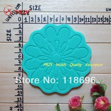 New 100% food grade raw material Lace Mould for Cake Decoration Instant Lace Mold fondant cake mold No.f22 2024 - buy cheap