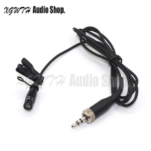 3.5 mm Screw Locking Plug Condenser Cardioid Clip Lapel Lavalier Microphone for Sennheiser G3 Wireless Body-Pack Transmitter 2024 - buy cheap