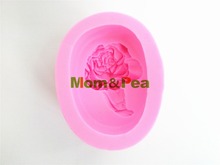 Molde de silicone para decoração de bolo e sabonete, 0425 frete grátis, relevo, flores, fondant, produto comestível 2024 - compre barato