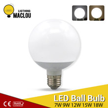 LED Lamp 18W 15W 12W 9W 7W E27 LED Bubble Bulb Globe Lamp Energy Saving Ampoule Lampadas LED Light Ball Bulb Home Decor Lighting 2024 - buy cheap