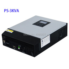 Inversor híbrido de onda sinusoidal pura 3KVA, controlador de carga Solar de 50A PWM integrado, entrada de 24VDC, salida de 110V/220VAC, ROHS, CE, UL, SAA, PS-3K 2024 - compra barato